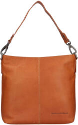 The Chesterfield Brand Geantă de mână crossbody din piele The Chesterfield Brand Beria - coniac