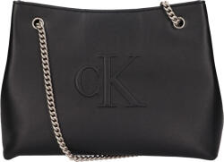 Calvin Klein Geantă de mână mai mică pentru femei Calvin Klein Jeans Villa - neagră