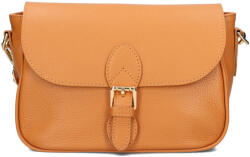 Italia Geantă de mână tip crossbody din piele Italia Melanis - coniac