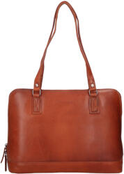 The Chesterfield Brand Geanta de dama din piele pentru laptop The Chesterfield Brand Selvino - coniac