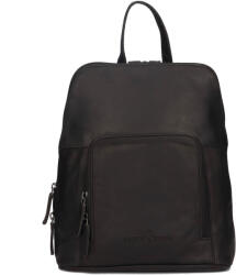 Greenwood Rucsac de dama vintage din piele Greenwood Anites - neagra