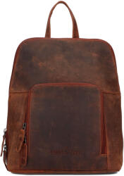 Greenwood Rucsac de dama vintage din piele Greenwood Anites - coniac