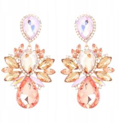 Kokonet Példátlan fülbevaló fényes jávorszarvas champagne arany csillogó wow (3-0457)