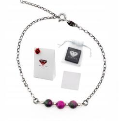  Női Karkötő Ezüst Jadelit Ezüst 925 Oxidált Ajándék Kézzel készített (5906168091407)