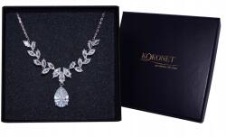 Kokonet Esküvői nyaklánc Levelekkel, ezüst, állítható (8-0536)