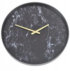  Elegáns Falióra 45 cm Márvány Stílus Fekete Skandináv Klasszikus