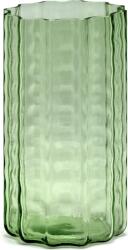 Serax Vază Waves cilindrică, 21 cm, verde (B0822010)