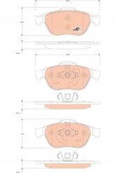 TRW Fékbetétek GDB1823 GDB1823