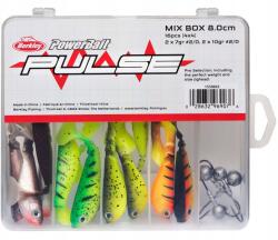 Berkley Gumi szett Berkley Pulse Shad Mixbox 8cm fejek (1550663)