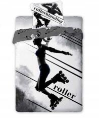 Faro Ifjúsági ágynemű garnitúra 160X200+70X80 fehér-fekete (POŚCIEL MŁODZIEŻOWA)