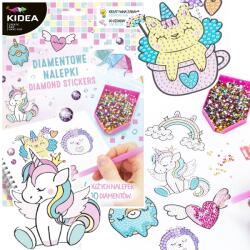 kidea Gyémánt matricák Kidea Varázslatos világ szett 6 500 kristály (NDMSKA)