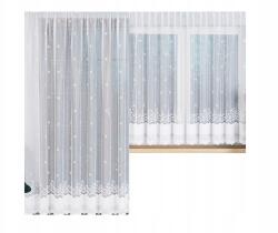 Wisan Jacquard Függöny Nappaliba Szett Erkélyre Szalaggal 200x250+400x160 6349 (654324)