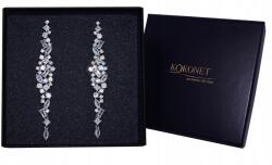 Kokonet Hosszú ezüst fülbevaló Látványos csillogás garancia (8-0454)