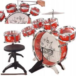 Luxma Gyermek Ütőhangszer Szett 6 Dob Tányér Szék 28807C (28807)