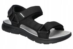 American Club RL142 Könnyű Flip-flop Szandál Férfi Bőr Talpbetét Fekete 43 (RL142/24)