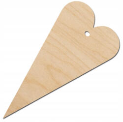 Loveart Scrapki fa szív medál rétegelt lemezből Loveart Dekoráció (LOV-Sklejka)