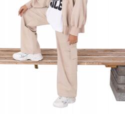  Kiz By Kids cargo nadrág lányoknak szuper áron Bézs színben, 134-es méret (Kiz By Kids)