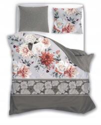 Faro Ágynemű garnitúra 220x200 cm barna 100% szatén pamut (POŚCIEL KPL.220X200+2x70X90 PURE satin 007)