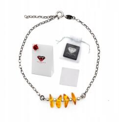  Női Karkötő Ezüst Borostyán Ezüst 925 Oxidált Ajándék Kézzel készített (5906168091391)