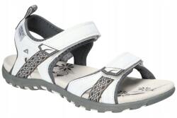 American Club HL130 Divatos Női Papucs Szandál Bőr Talpbetéttel Fehér 38 (HL130)