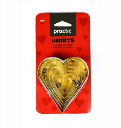 Practic Kekszformák Szív Lyukasztók Szív (2640)