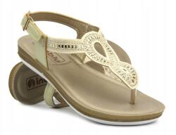 Inblu Női Flip-flop Szandál Inblu BA-53 Elegáns Alkalmi Arany (BA-53.27)