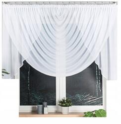 Świat firan Sima Fátyol Karnis Függöny Szalagos Szoba Nappaliba 400x160 4078 (64678)