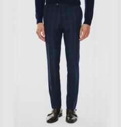 Pako lorente Sötétkék kockás férfi öltönynadrág Pako Lorente 92/176-es méret