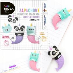 Kidea Panda Cica Illatosító radír 2 db Kidea (GMZKP2KA) (GMZKP2KA)