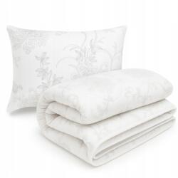 Strefa Spania Paplan és párna 220x200 70x80cm egész éves szett prémium minőség lengyel (PODUSZKA KOŁDRA ZESTAW ANTYALERGICZNA)