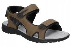 American Club XD113 Békapapucs, Masszív Férfi Szandál Tépőzárral, Barna 44 (XD113/24)