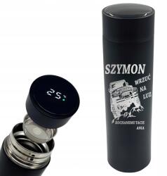 Decortrend Thermo bögre Termosz Led hőmérséklet érzékelővel Neki (LAS-208_2918-BLACK)