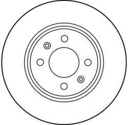 TRW DF1663 féktárcsa (1db)