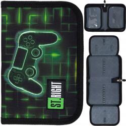 ST.RIGHT Iskolai Tolltartó Összecsukható Kétfüles Pad Fiú Játékos Pixelek (PC-03)