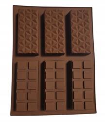 Eurobatt Szilikon öntőforma dubaji csokoládé szelet 26 x 20 x 3 cm (EBB222P)