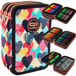 COOLPACK Háromrekeszes Tolltartó Coolpack Jumper 3 Kislány Felszereléssel (F067707)