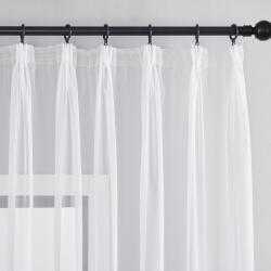 Sima Fátyol Függöny Szalagon Több Méretben Fátyol Fehér 500x260 4376 (6455)