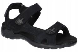 American Club CY146 Robusztus Eredeti Flip-flop Papucs Férfi Bőr Szandál Bk 41 (CY146)