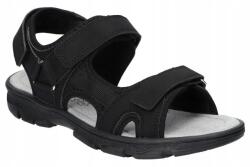 American Club RL143 Strapabíró Flip-flop Papucs, Sport Szandál Bőr Talpbetét Bk 41 (RL143/24)