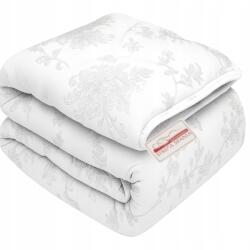 Strefa Spania Antiallergén egész éves paplan, 160×200cm, szilikon, fehér/szürke (KOL-KW3-160X200)