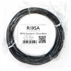 Rosa 3d 3D Filament Pet-g Standard Hs 1, 75mm Black 100g (3602)