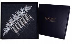 Kokonet Esküvői frizura dekoráció Fésű Boho Glam ezüst (Ozdoba do fryzury ślubnej GRZEBYK BOHO GLAM)