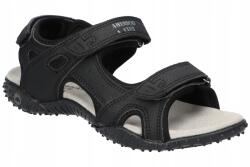 American Club HL161 Robusztus Flip-flop Szandál Sport Bőr Talpbetét Bk 38 (HL161)