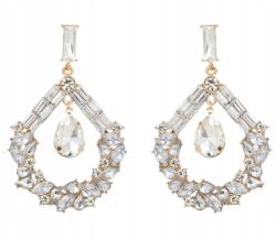 Kokonet Kristály csepp lógós fülbevaló, Szilveszteri party stift (3-0494)