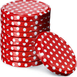 Kadax Befőttesüveg Kupakok Fedél 10 db fi 66 (K4686)