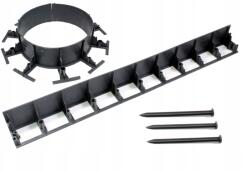 Eko-Bord Eredeti Eko-bord kerti gyepszegély Big 100 mm +3 Horgony ökoobord (Big+3)