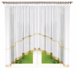  Elegáns, Arany Cirkóniákkal Díszített Függöny, Szalaggal Készen Áll 300x150 6351 (erfcew456)