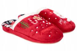 American Club SL18 Meleg Topánka Mikulás Karácsonyi Papucs Piros 37 (SL18/24)