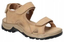 American Club CY113 Flip-flop Papucs, Eredeti, Strapabíró Beige Bőr Szandál 41 (CY113/24)