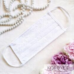  Pamut Maszk dekoratív Csipke virág mosható (9-0029c)